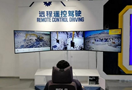 山东临工集团5G远程遥控系统安装成功